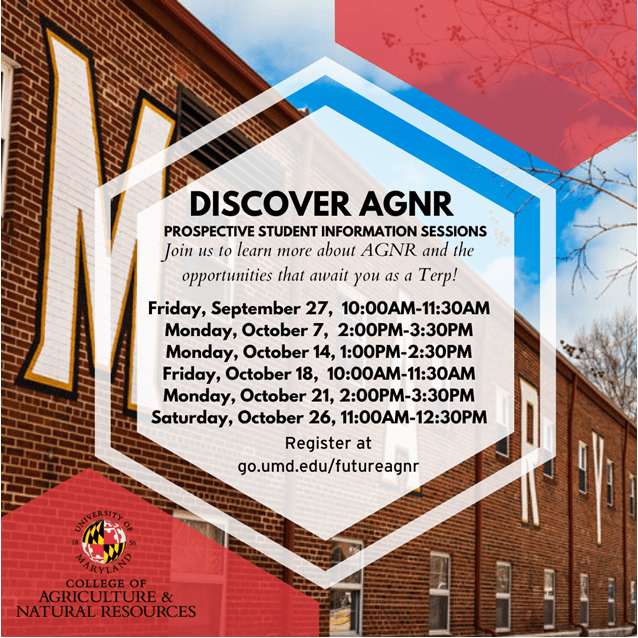 AGNR Information sessions