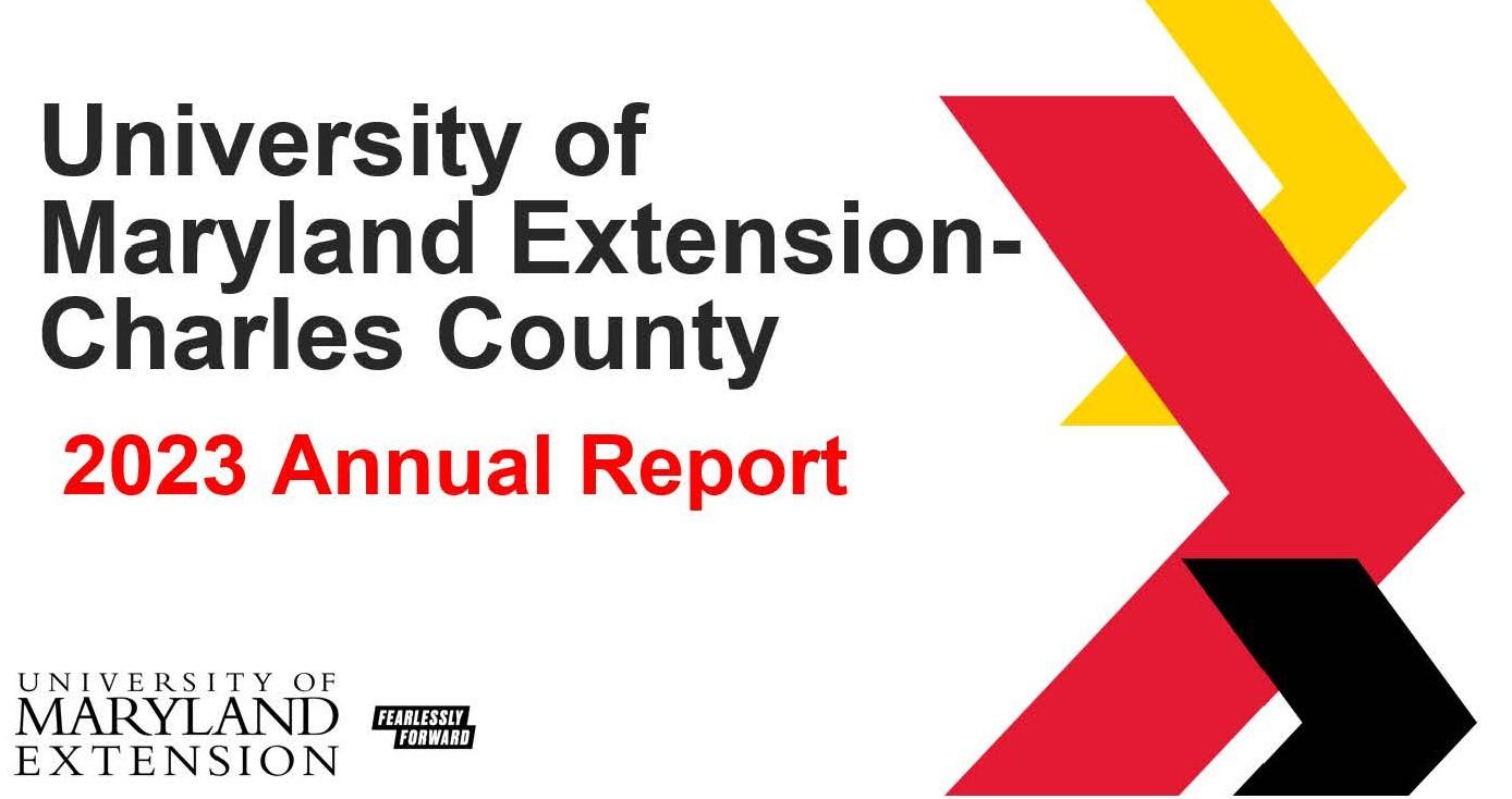 Charles County 2023 Annual Report Cover
