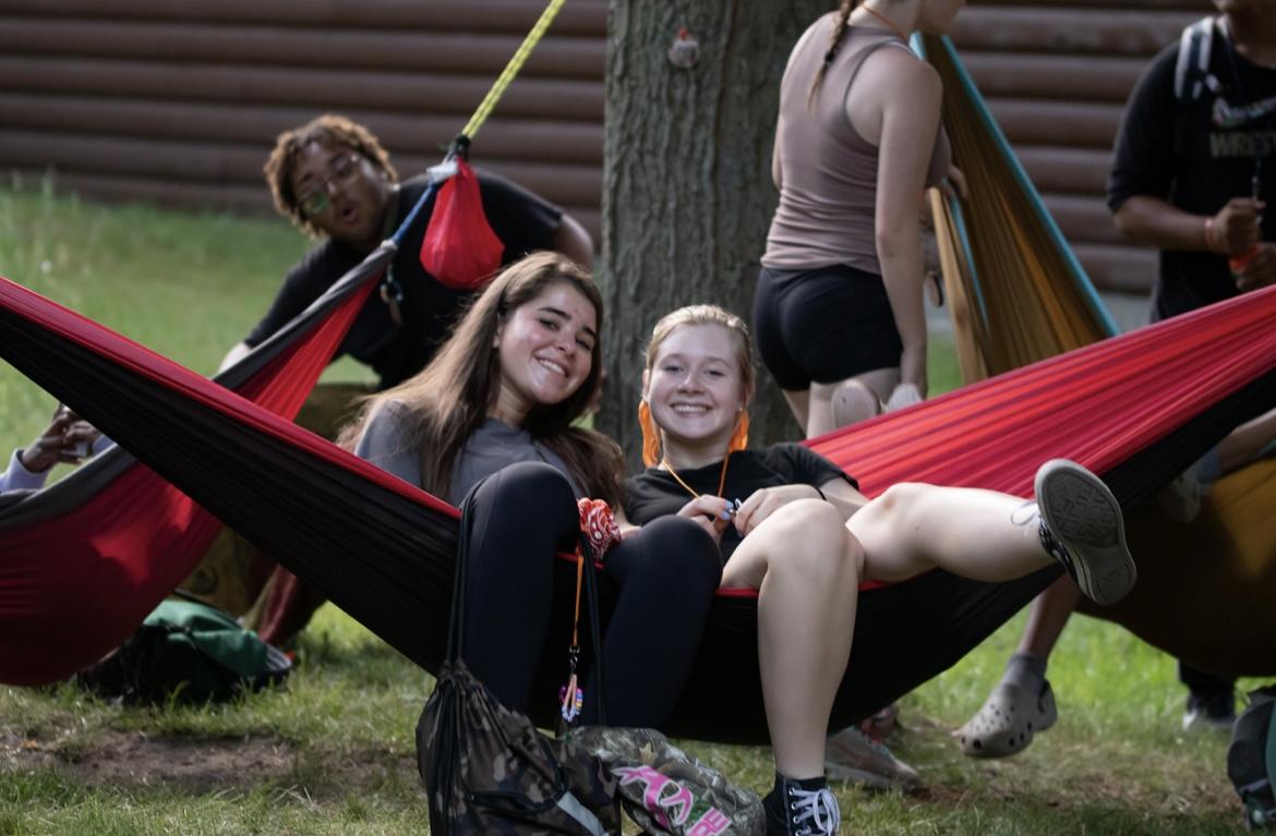 Photo of 4-H kids at Camp Miniwanca