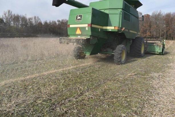 Locally-designed chaff line chute working in Delaware