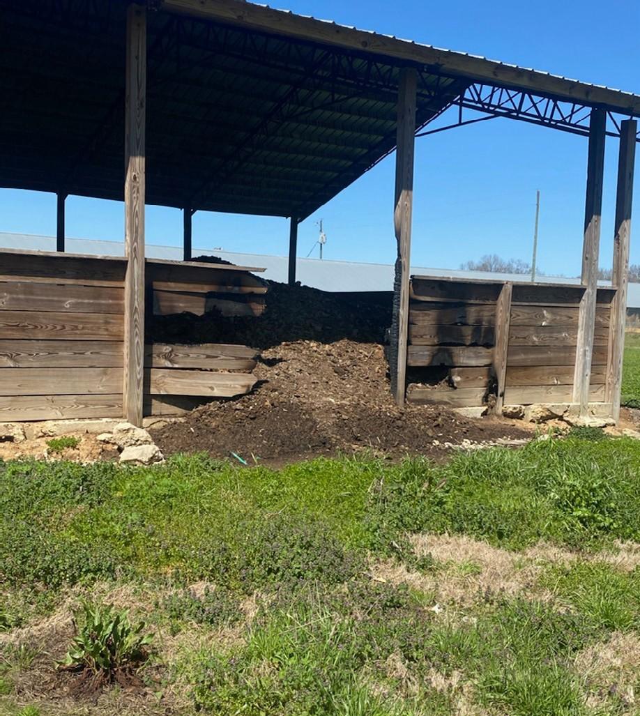 Poultry Litter Shed