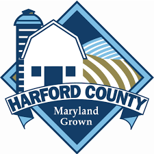 Harford County Maryland grown blue barn icon