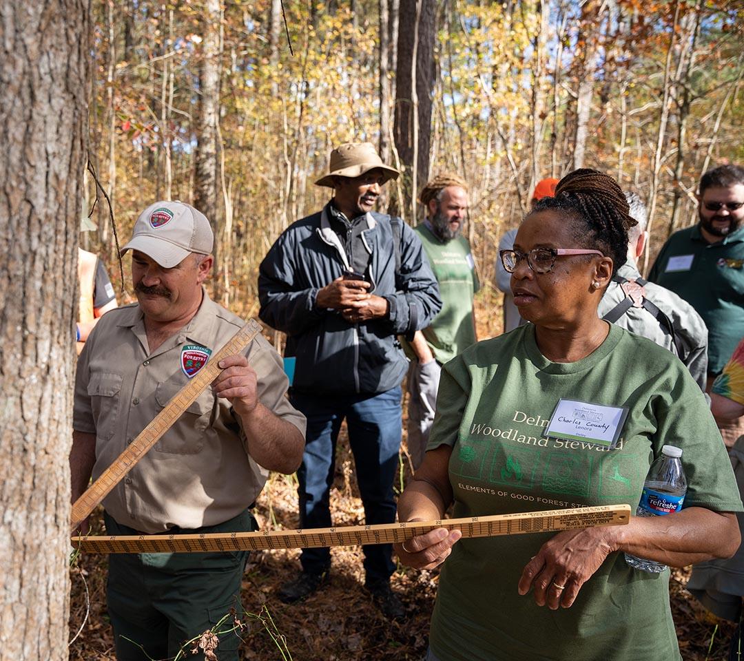 Delmarva Woodland Stewards fieldtrip