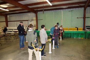 Calvert 4-H Youth participating in shooting sports programming