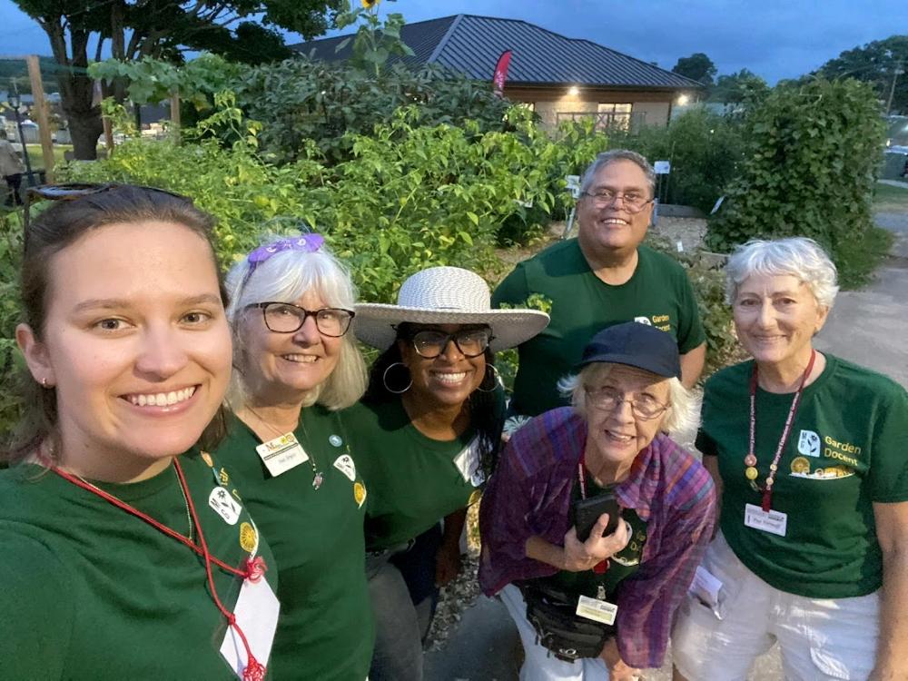 a group of Master Gardeners at the Maryland State Fair