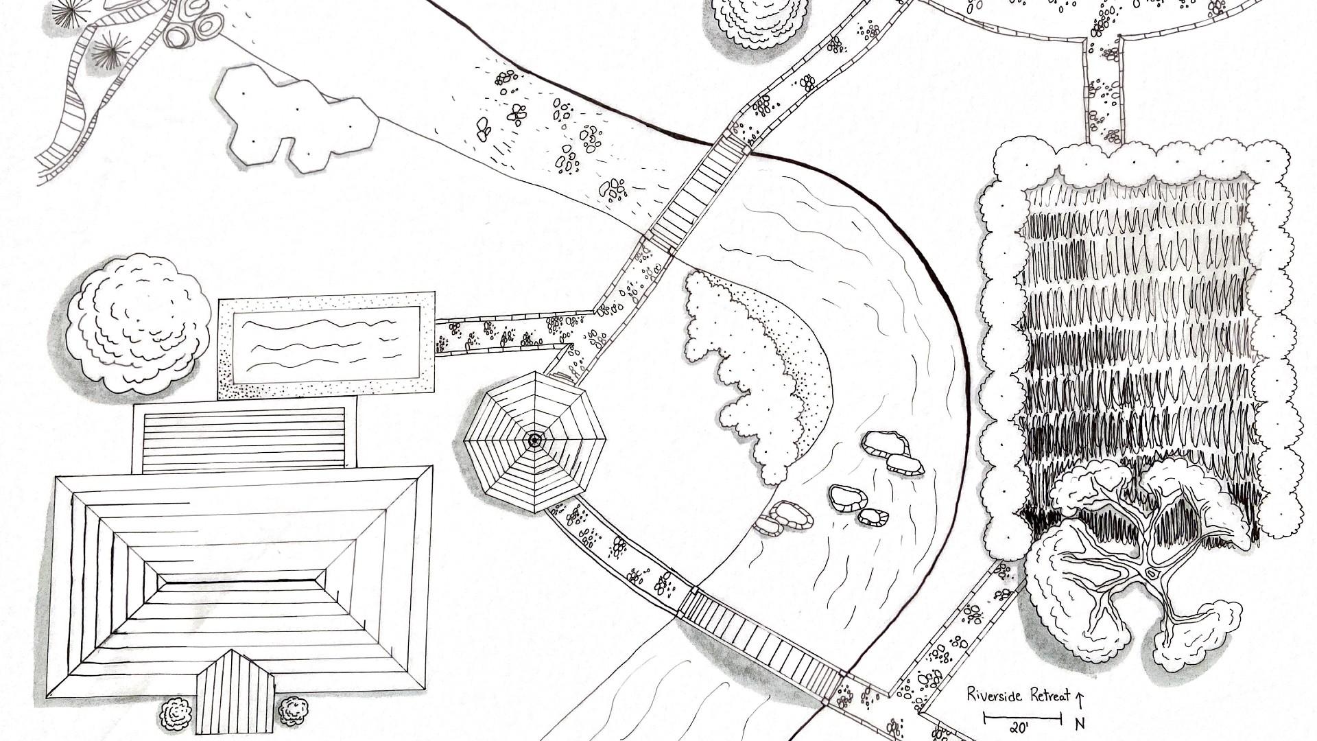 landscape design drawing