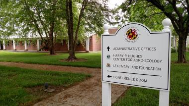 Wye Research and Education Center Sign