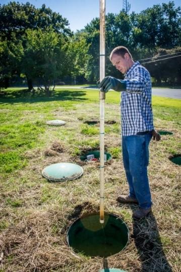 Septic system, guy