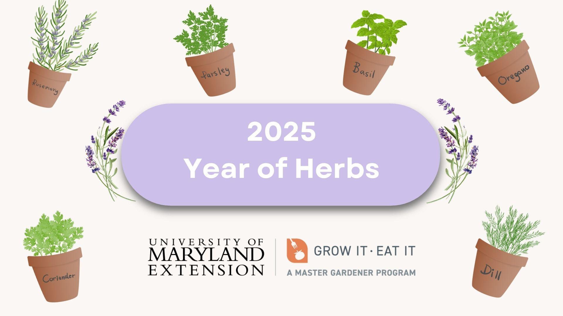 2025 year of herbs