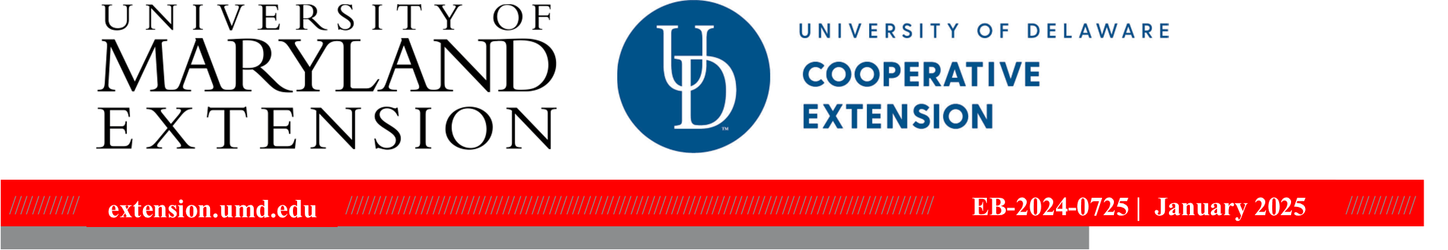 University of Maryland Extension and Delaware Cooperative Extension logo